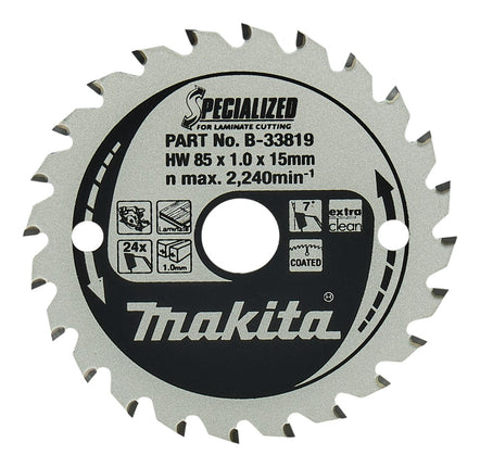 Afbeelding Makita zaagb lami 85x15x24t B-33819
