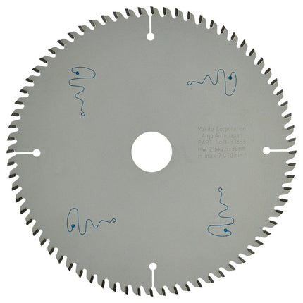 Afbeelding Makita zaagb laminat 216x30x2,5 72t5g B-33853