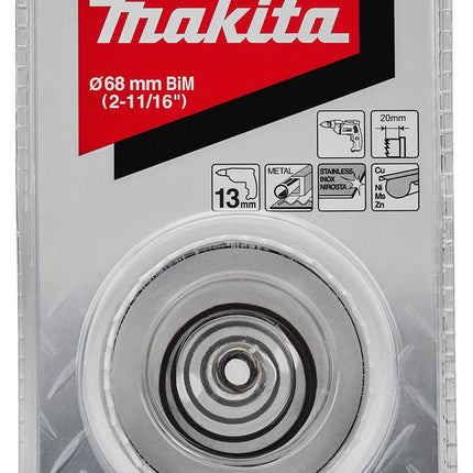 Afbeelding Makita gatzaag 68mm bim plaatstaal B-36011
