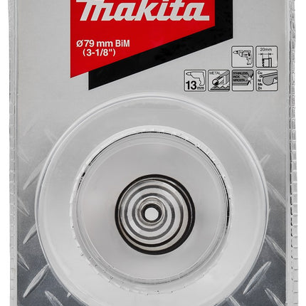 Afbeelding Makita gatzaag 79mm bim plaatstaal B-36055