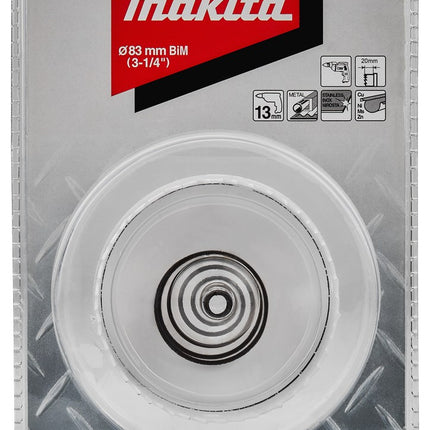 Afbeelding Makita gatzaag 83mm bim plaatstaal B-36061