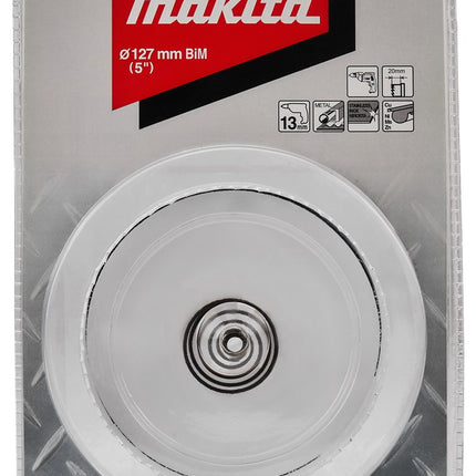Afbeelding Makita gatzaag 127mm bim plaatstaal B-36108