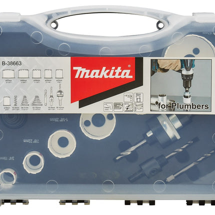Afbeelding Makita gatzaagset 15-d bim pl.staal l B-38663