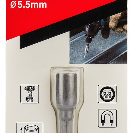 Afbeelding Makita dopsl 5,5x50mm 1/4 magn B-38906