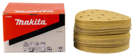 Afbeelding Makita schuurschijf k100 150 yellow B-39338