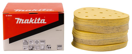 Afbeelding Makita schuurschijf k500 150 yellow B-39394