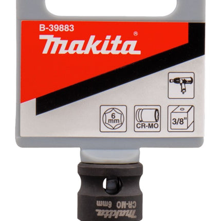 Afbeelding Makita dop 6x28mm 3/8 B-39883