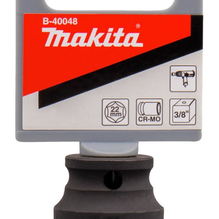 Afbeelding Makita dop 22x30mm 3/8 B-40048