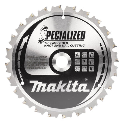Afbeelding Makita zaagb tipe 190x20x2,2 24t 5g B-40587