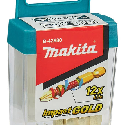 Afbeelding Makita xtt slagschroefbit pz2x50mm B-42880-10