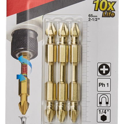 Makita SLAGSCHROEFBIT PH1X65MM