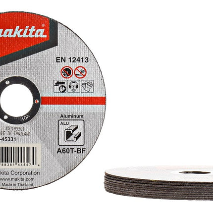 Afbeelding Makita doorslijpschijf 125x1,0mm alu B-45331