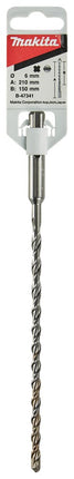 Afbeelding Makita p2s: sds-plus boor 6x210mm B-47341