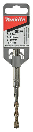 Afbeelding Makita p2s: sds-plus boor 6,5x110mm B-47385