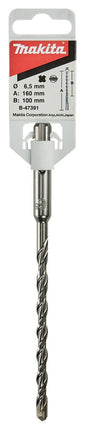 Afbeelding Makita p2s: sds-plus boor 6,5x160mm B-47391