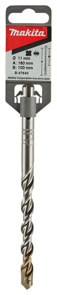Afbeelding Makita p2s: sds-plus boor 11x160mm B-47640
