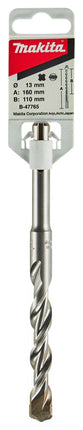 Afbeelding Makita p2s: sds-plus boor 13x160mm B-47765