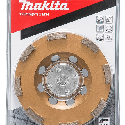 Afbeelding Makita komschijf diam grof 125mm m14 B-48533