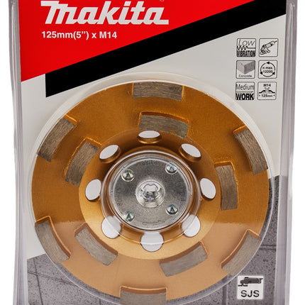 Afbeelding Makita komschijf diam fijn 125mm m14 B-48549