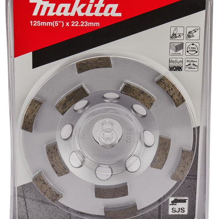 Afbeelding Makita komschijf diam dubb 125x22 B-48577