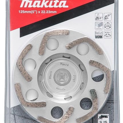 Afbeelding Makita komschijf diam waai 125x22mm B-48583
