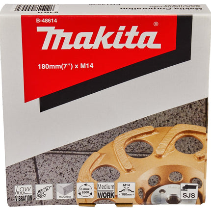 Afbeelding Makita komschijf diam waai 180mm m14 B-48614