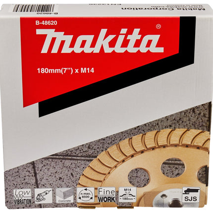 Afbeelding Makita komschijf diam turb 180mm m14 B-48620