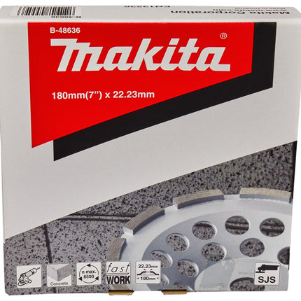 Afbeelding Makita komschijf diam grof 180x22mm B-48636