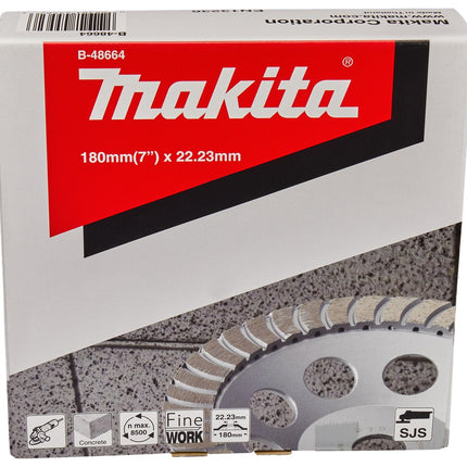 Afbeelding Makita komschijf diam fijn 180x22mm B-48664