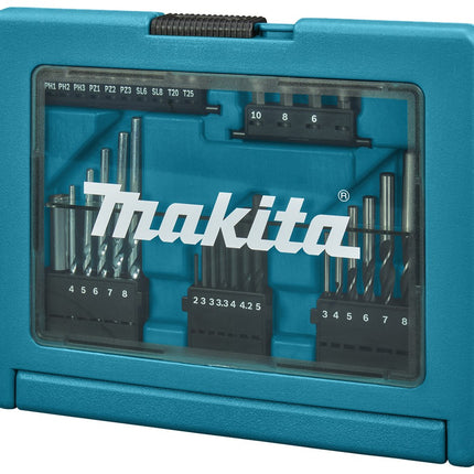 Afbeelding Makita boor/bit set 33-delig B-49389
