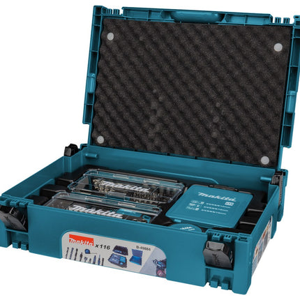 Afbeelding Makita boor-/bitset 116-delig mbox B-49884