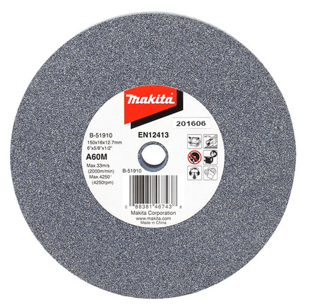 Afbeelding Makita slijpst. 150x16x12,7mm a60m B-51910