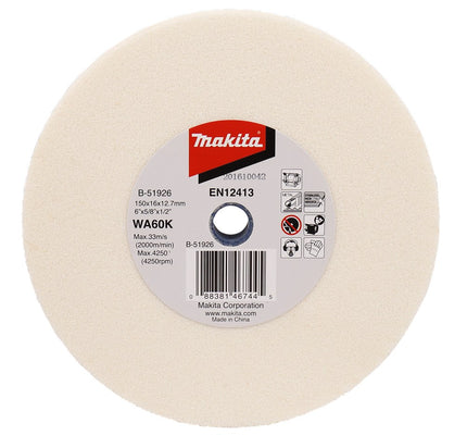 Afbeelding Makita slijpst. 150x16x12,7mm wa60k B-51926