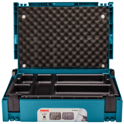 Afbeelding Makita sds boren beitelset 17-dlg B-52059