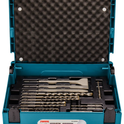 Afbeelding Makita sds boren beitelset 17-dlg B-52059