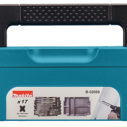 Afbeelding Makita sds boren beitelset 17-dlg B-52059
