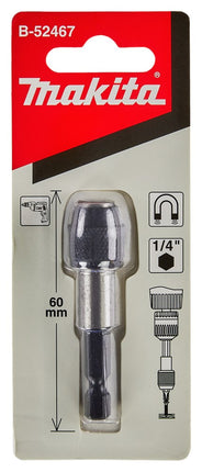 Makita "BITHOUDER MAGNETISCH 1/4""X60MM"