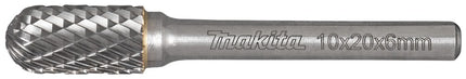 Afbeelding Makita carbide frees 10x20mm s=6 met. B-52750