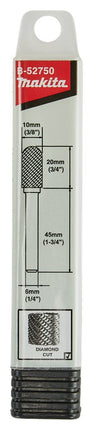 Afbeelding Makita carbide frees 10x20mm s=6 met. B-52750