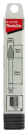 Afbeelding Makita carbide frees 10x20mm s=6 met. B-52788