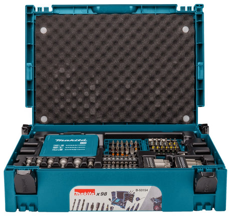 Afbeelding Makita boor/bit set 98-dlg m-box nr1 B-53154