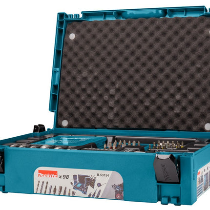 Afbeelding Makita boor/bit set 98-dlg m-box nr1 B-53154