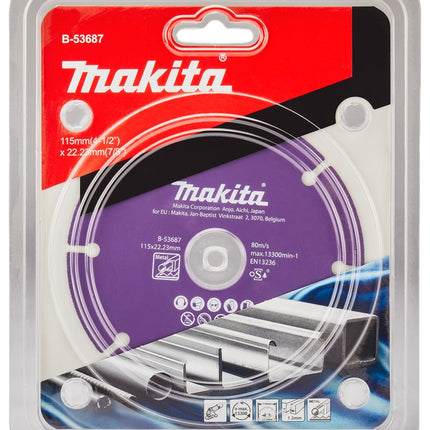 Afbeelding Makita doorslijps. diam 115x1,3mm met B-53687