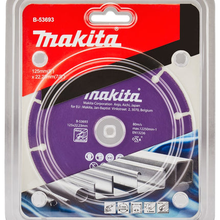 Afbeelding Makita doorslijps. diam 125x1,3mm met B-53693