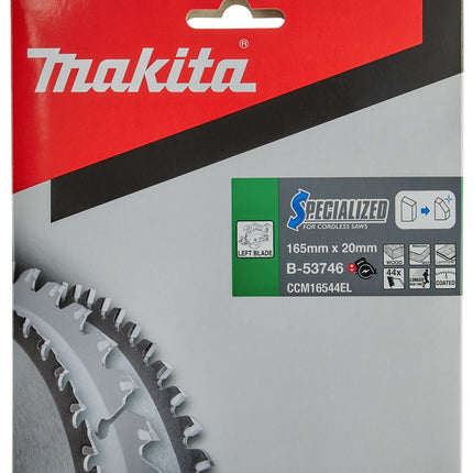 Afbeelding Makita zaagb lami 165x20x1,45 44t 23g B-53746