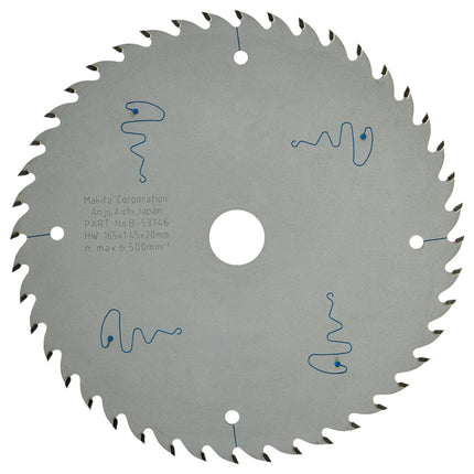 Afbeelding Makita zaagb lami 165x20x1,45 44t 23g B-53746