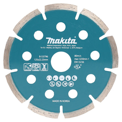 Afbeelding Makita diamantschijf 125x1,6x22,2mm B-53796