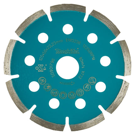 Afbeelding Makita diamantschijf 125x1,6x22,2mm B-53796