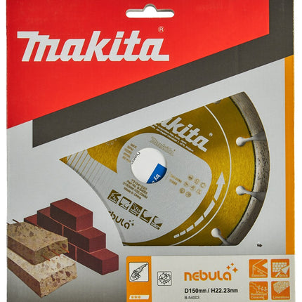 Afbeelding Makita diamantsch. 150x22,2mm oranje B-54003