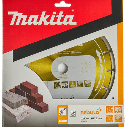 Afbeelding Makita diamantsch. 230x22,2mm oranje B-54025